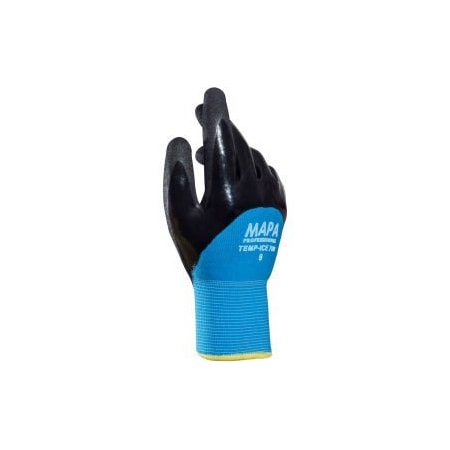 Mapa Gloves C/O Rcp MAPA Temp-Ice 700 Nitrile 3/4 Coated Thermal Gloves, 1 Pair, Size 8, 700418 700418